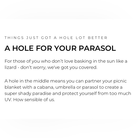 waterproof Terracotta Tropics picnic blanket/sz X-L-NWT-100% recycled materials - Picture 10 of 16